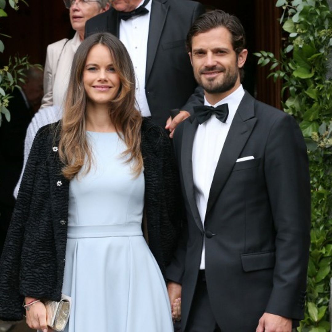 Princess Sofia is giving us major Cinderella vibes in her wedding guest dress
