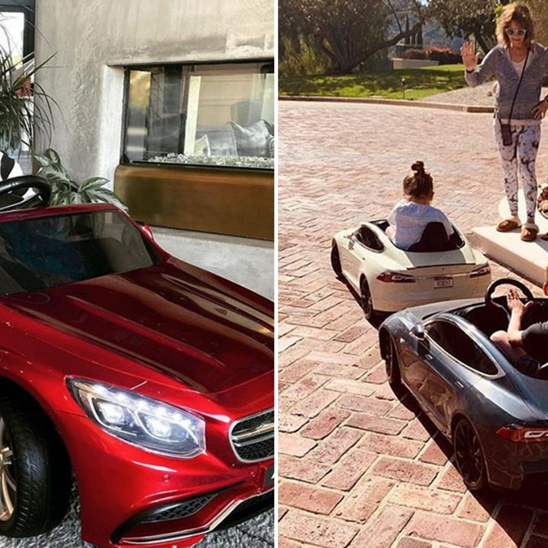 Celebrity children who drive toy cars that are cooler than yours