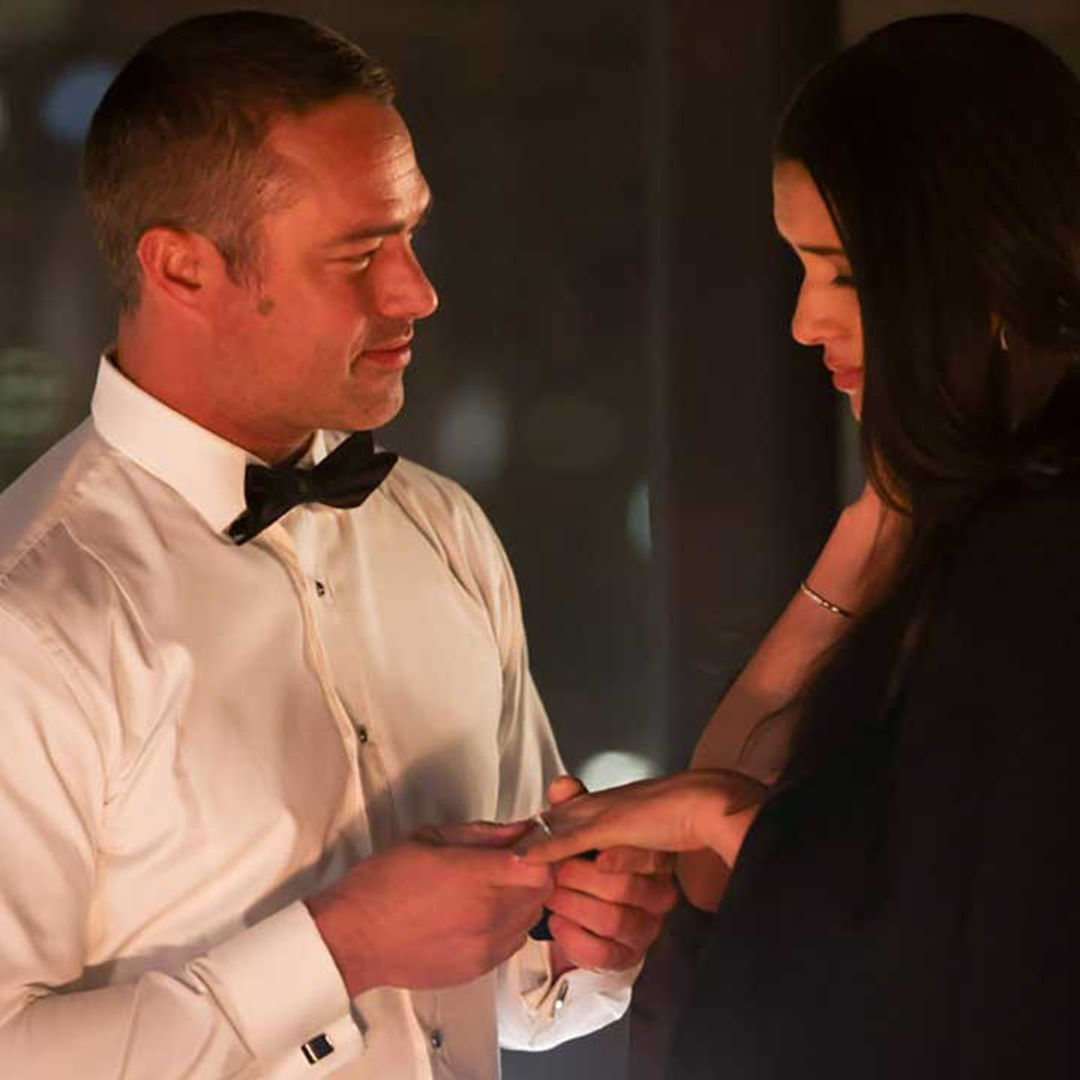 Chicago Fire's Miranda Rae Mayo teases first look at Stella Kidd and Kelly Severide's wedding