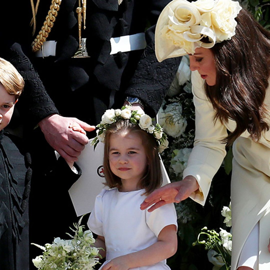 The unseen detail from Prince George's royal wedding outfit revealed in new exhibition