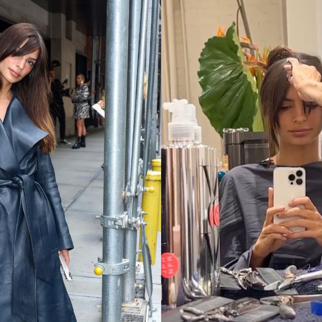 Emily Ratajkowski debuts new hair transformation at New York Fashion Week