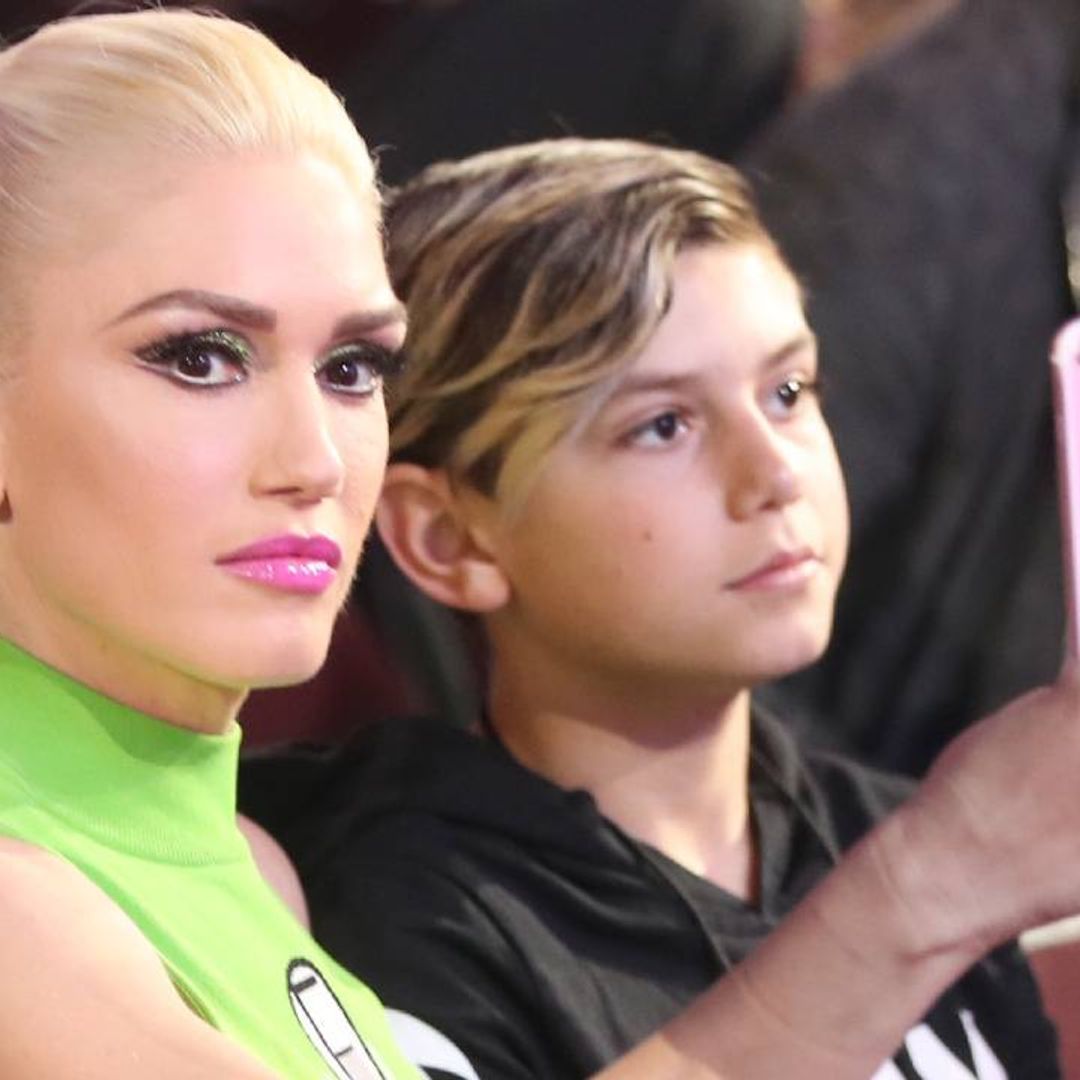 Gwen Stefani's son Kingston shares glimpse inside family home during rare video appearance