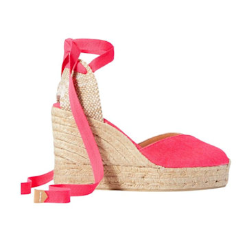 Castaner pink heeled espadrilles 