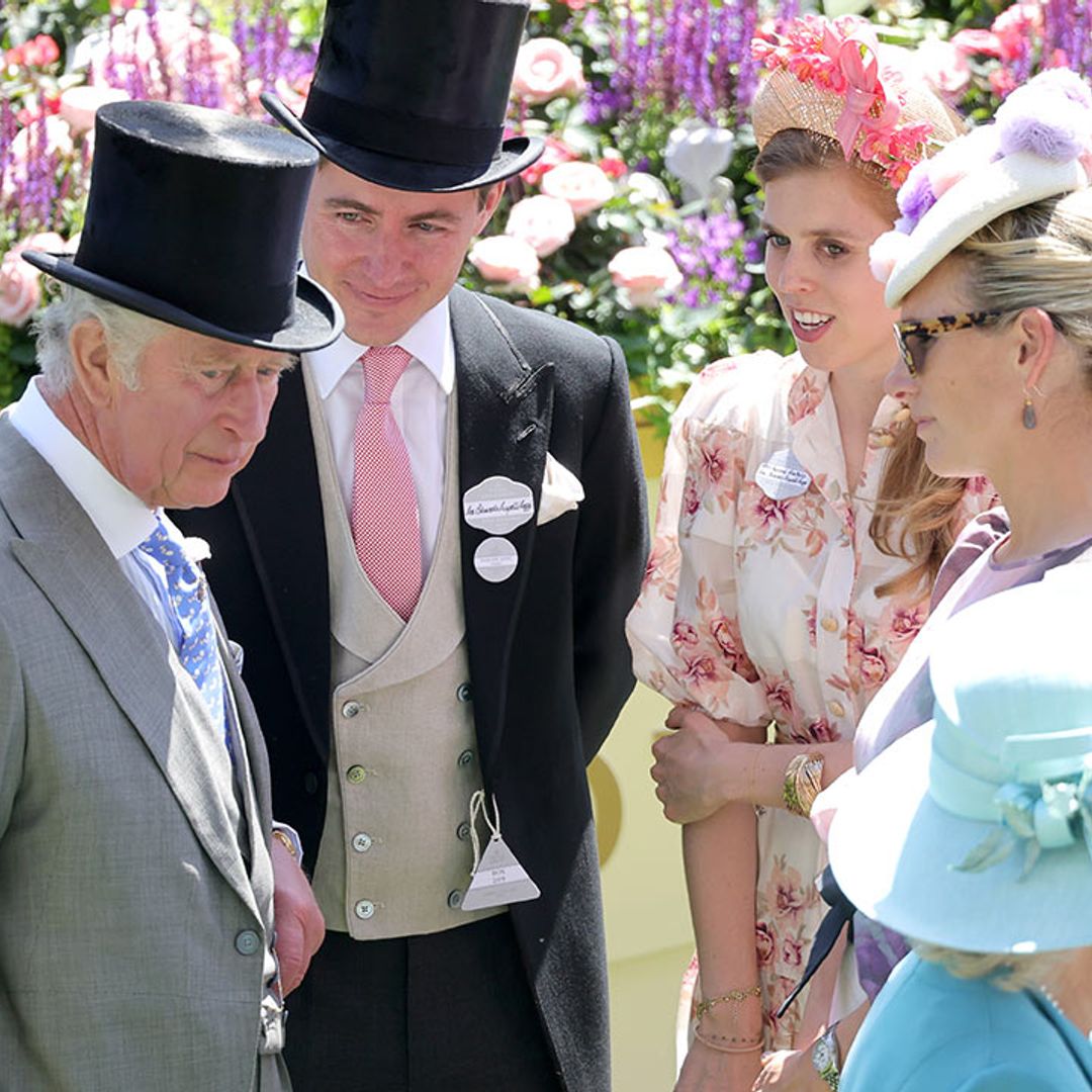 Prince Charles greets nieces in the sweetest way at Ascot – see photo