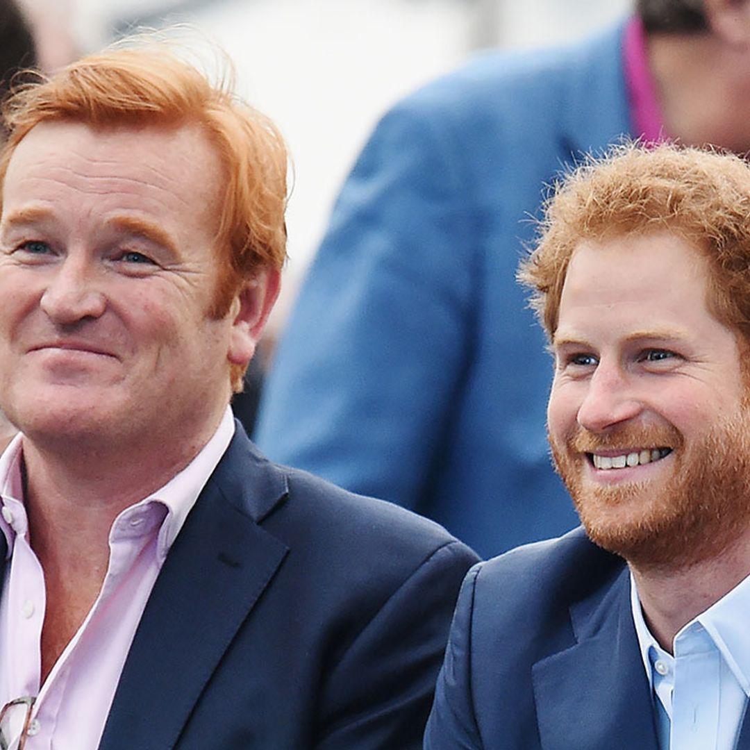 Prince Harry receives good news as 'second dad' Mark Dyer returns home following cancer surgery