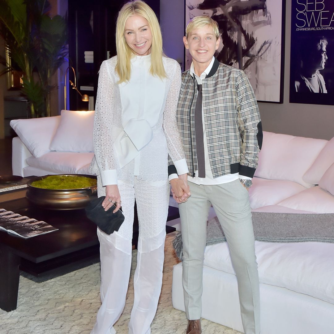 Ellen DeGeneres confuses fans with intimate wedding photo with wife Portia inside grand home