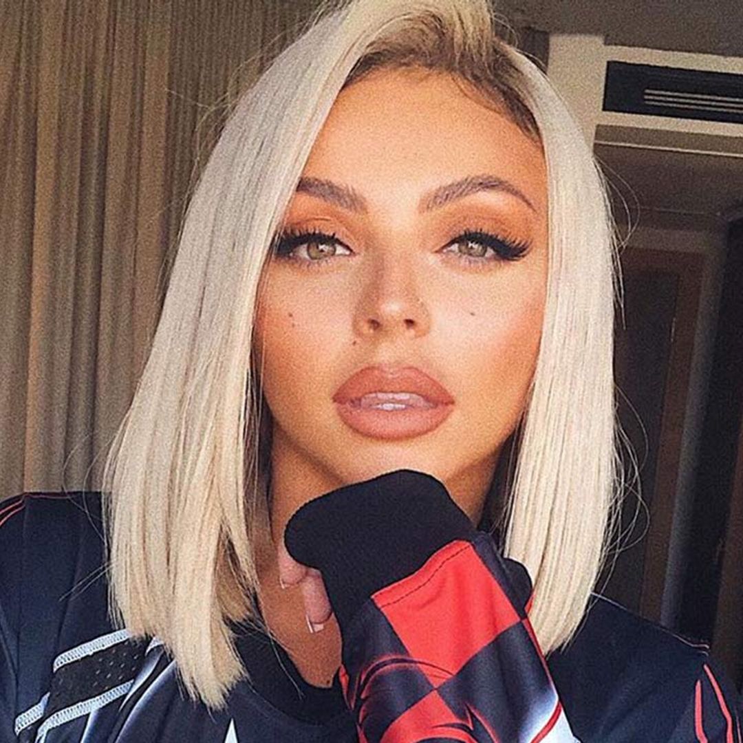 Jesy Nelson wows in dragon print mini dress – and it's in the sale