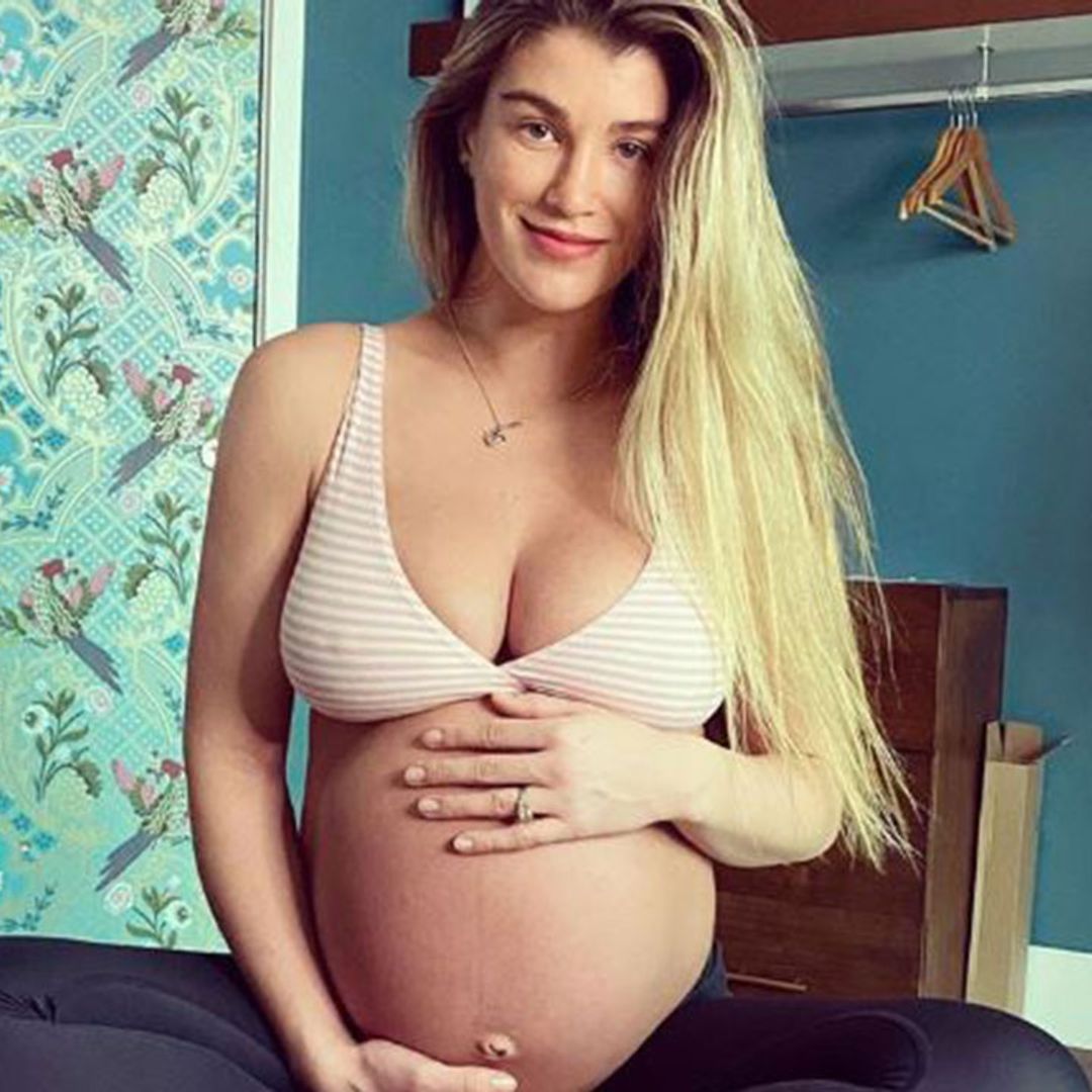 Heavily pregnant Amy Willerton mugged for her mobile phone as due date passes- details