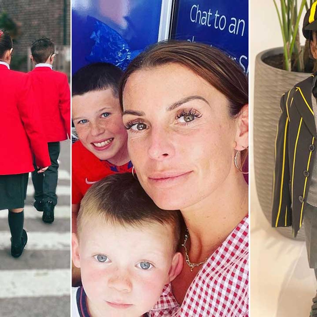 Celebrity children heading back to school! 10 sweetest photos from Coleen Rooney, Victoria Beckham & more