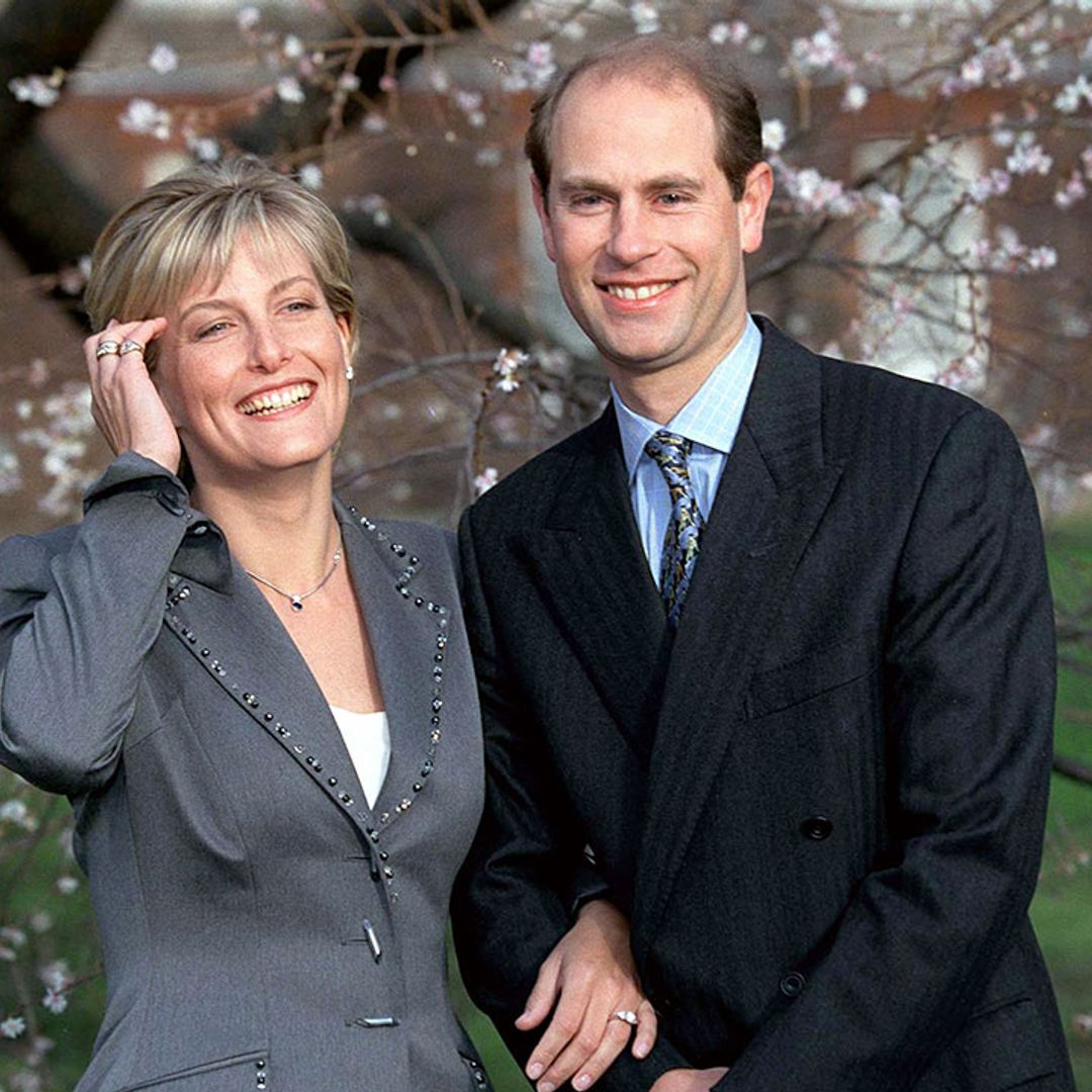 The Countess of Wessex said the sweetest thing about Prince Edward at their engagement announcement