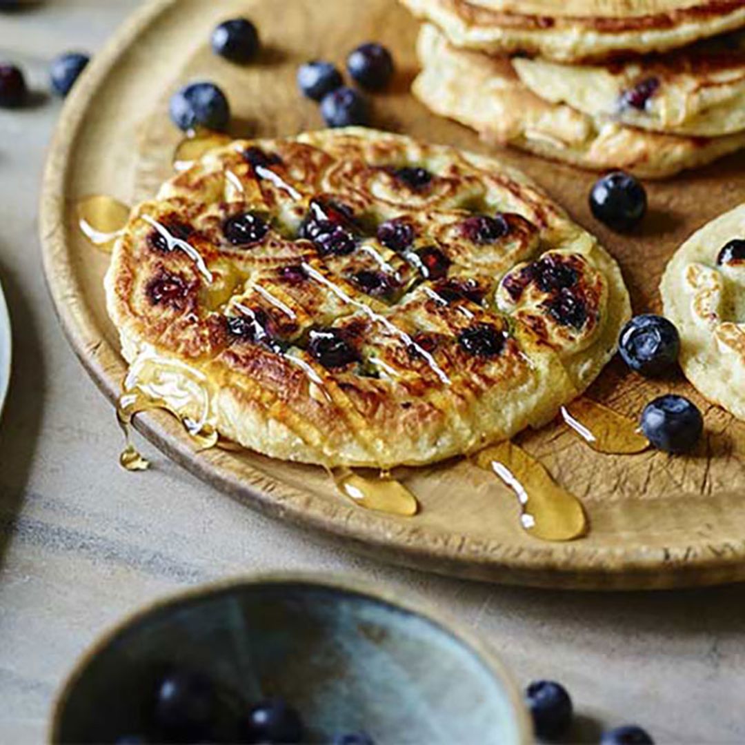 How to make Joe Wicks' American-style blueberry pancakes