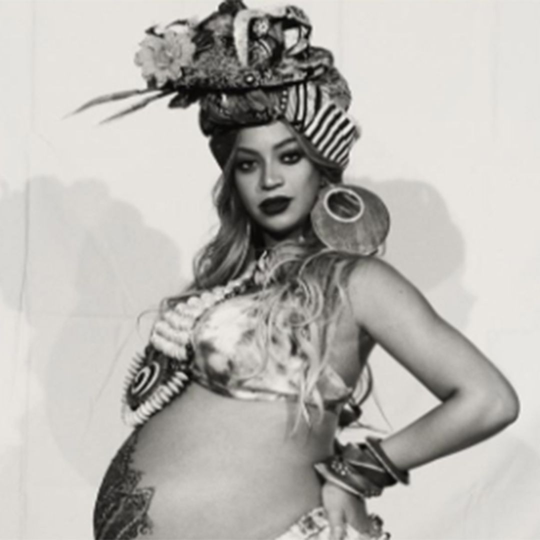 Pregnant Beyoncé shows off gorgeous baby bump