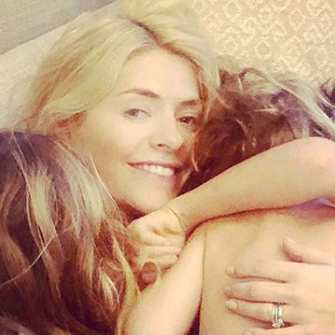 Holly Willoughby shares rare photo of daughter Belle with special message