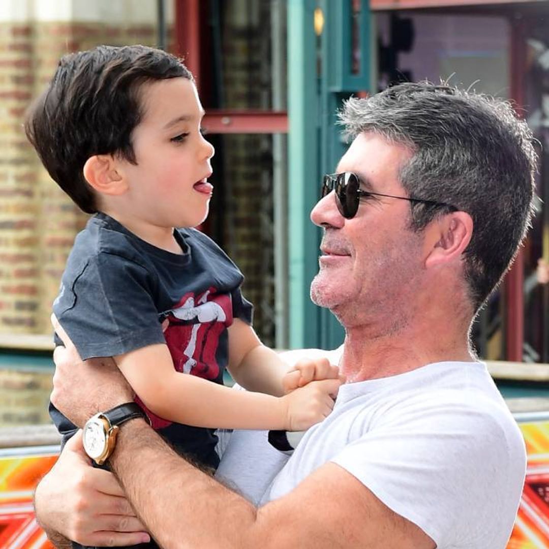 Simon Cowell entertained by son Eric in sweet video following bike accident
