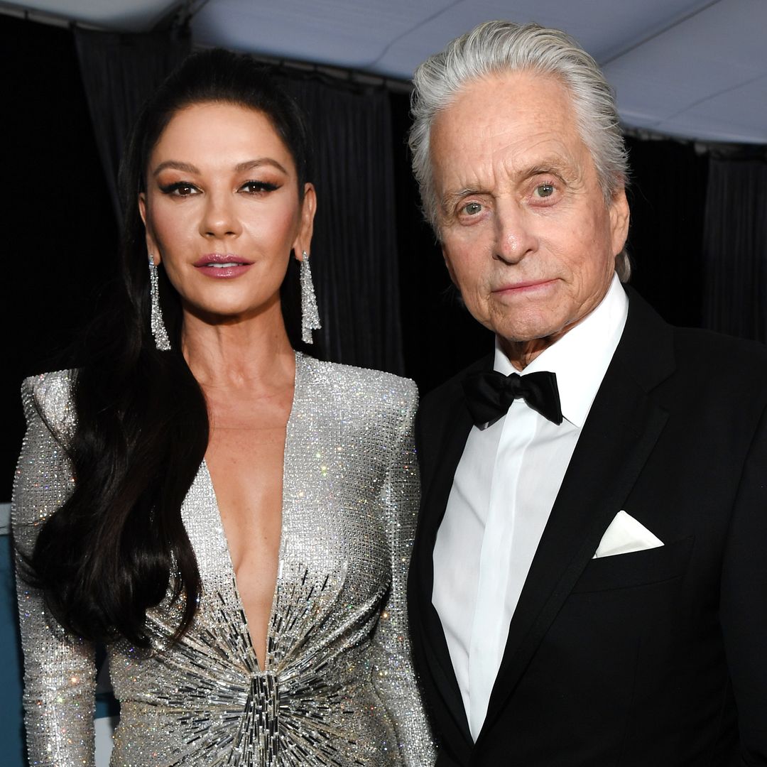 Catherine Zeta-Jones and Michael Douglas are couple goals in loved-up vacation video