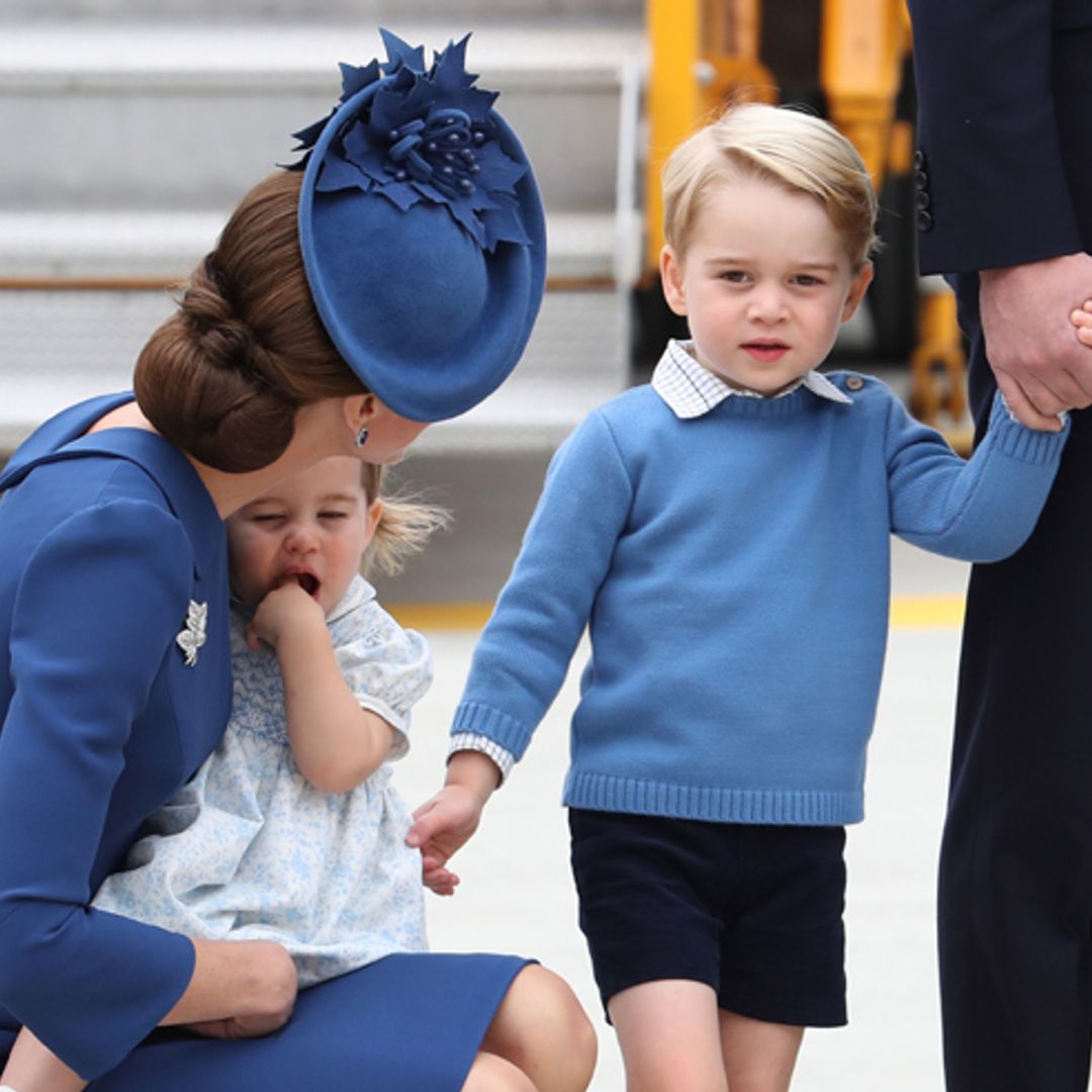 LIVE: Prince William and Kate arrive in Canada with Prince George and Princess Charlotte