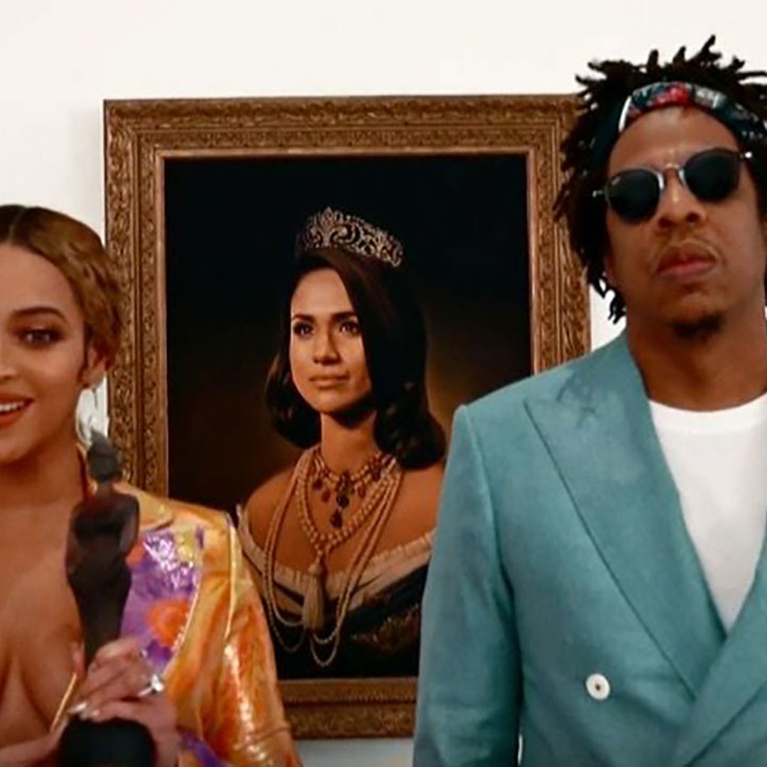 VIDEO: Beyonce and Jay Z's surprising tribute to Meghan Markle at the Brit Awards