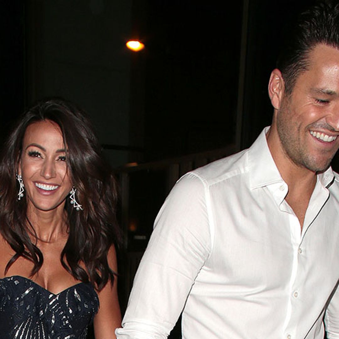Michelle Keegan and Mark Wright are in a fit of giggles at ITV's annual summer party