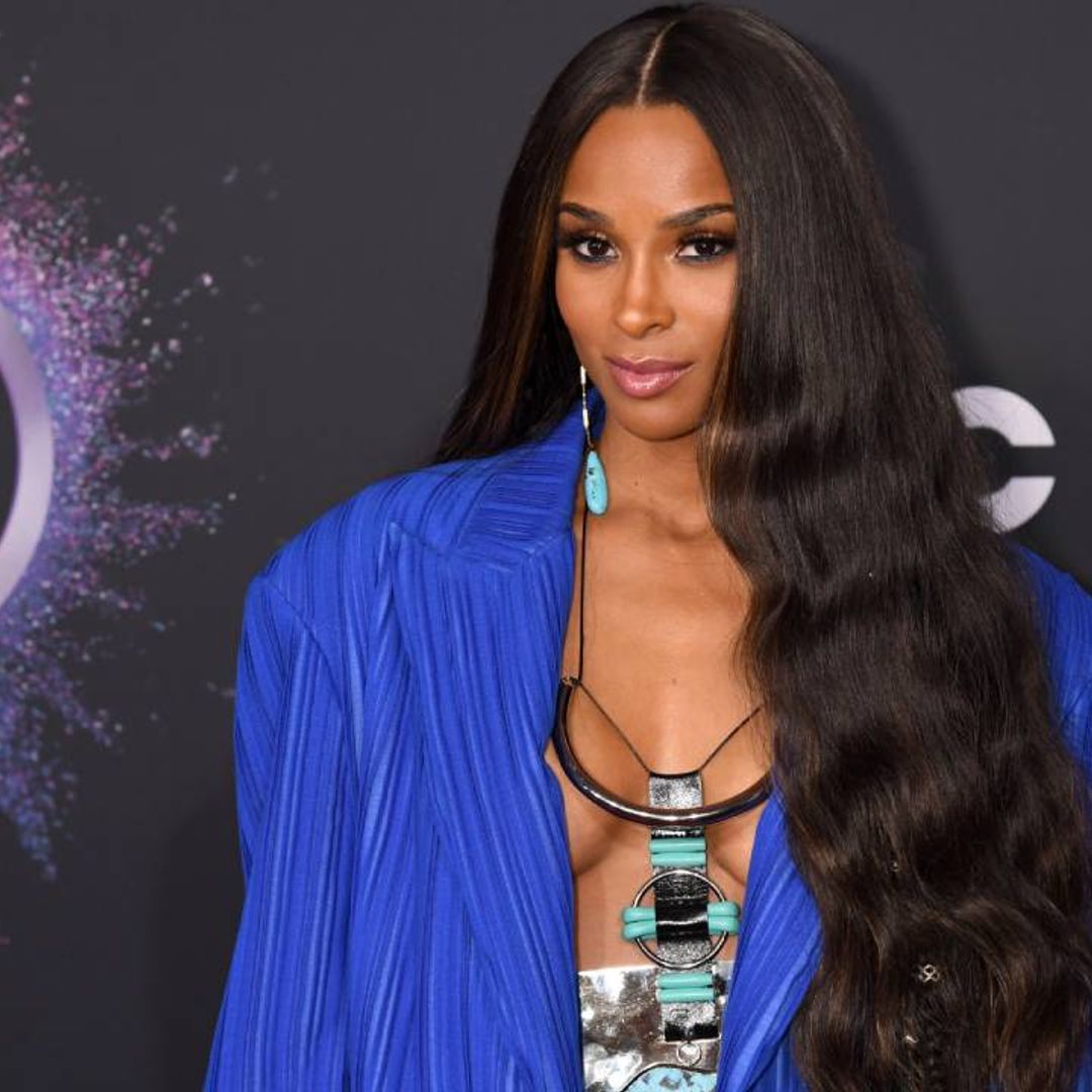 Ciara turns heads in a stunning wrap mini dress as she makes an exciting announcement
