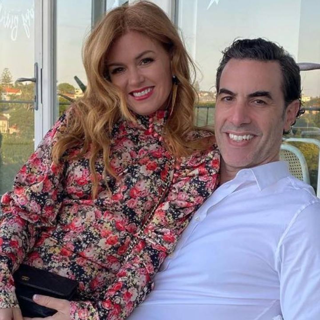 Isla Fisher and Sacha Baron Cohen open the doors to family home as they celebrate son's birthday