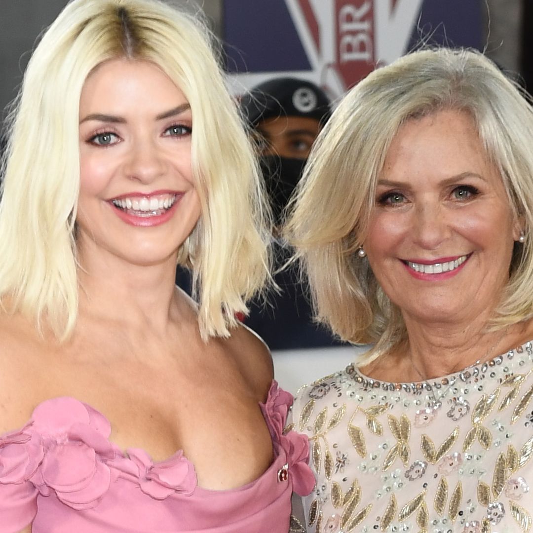 Holly Willoughby and her rarely-seen mum just twinned in matching £745 outfits