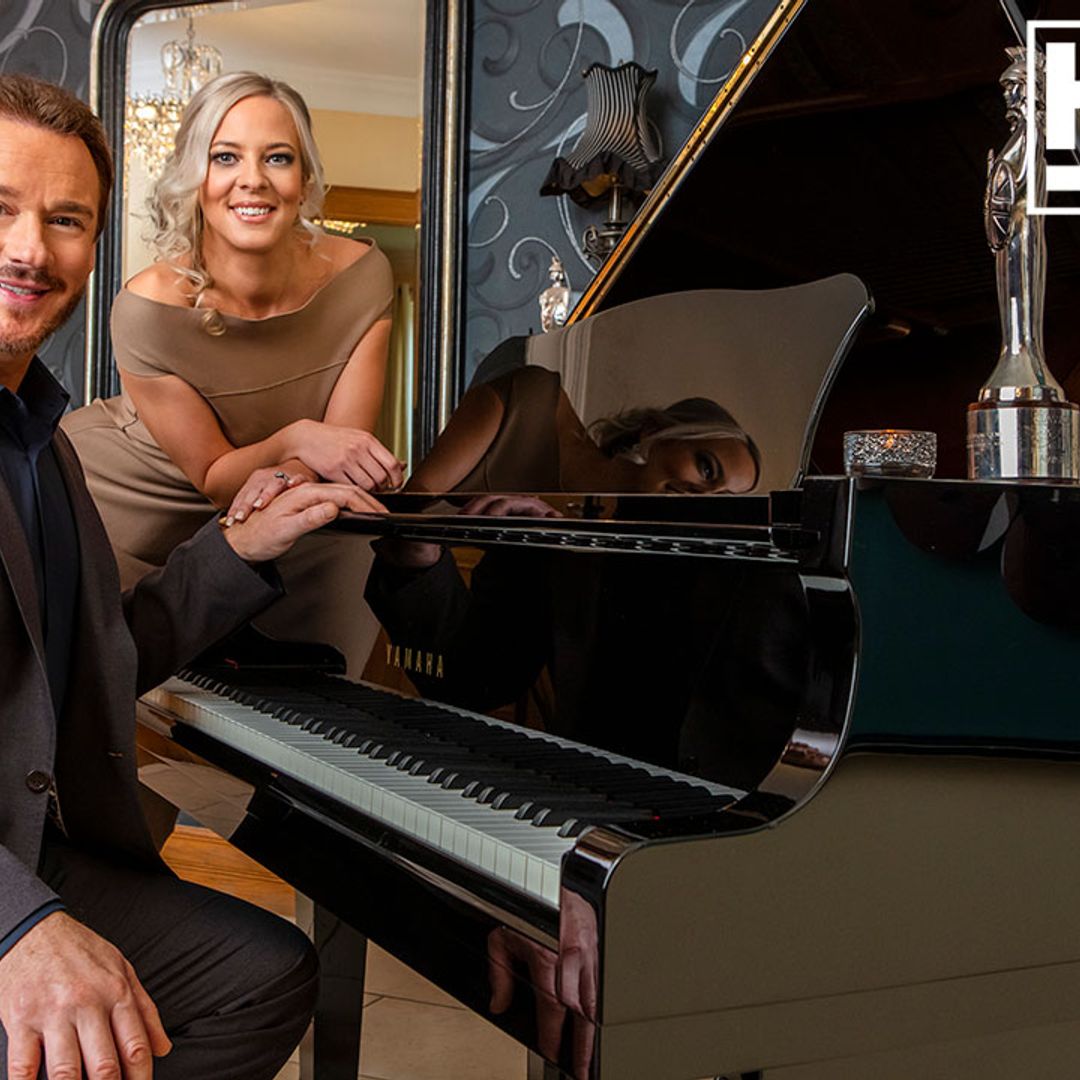 Russell Watson and wife Louise show off sprawling Cheshire home and talk I'm a Celebrity rumours