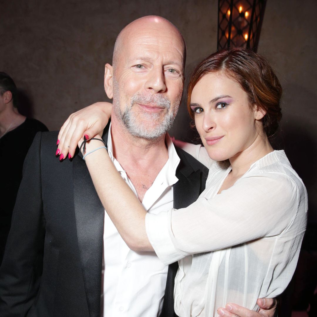 Rumer Willis shares 'rare' photo with dad Bruce Willis as she reveals his role in naming daughter Louetta