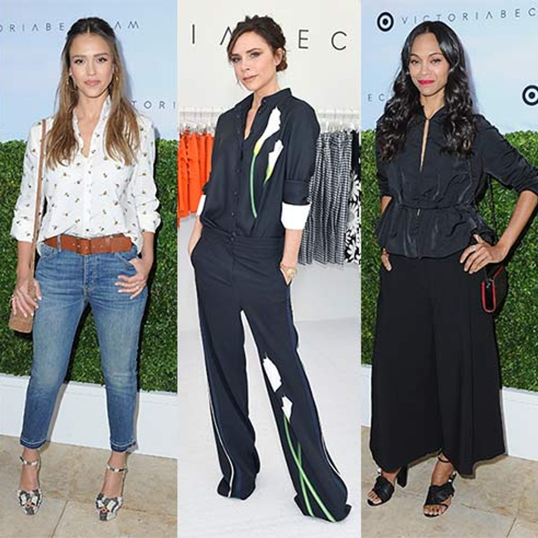 Victoria Beckham celebrates Target collection with star-studded garden party