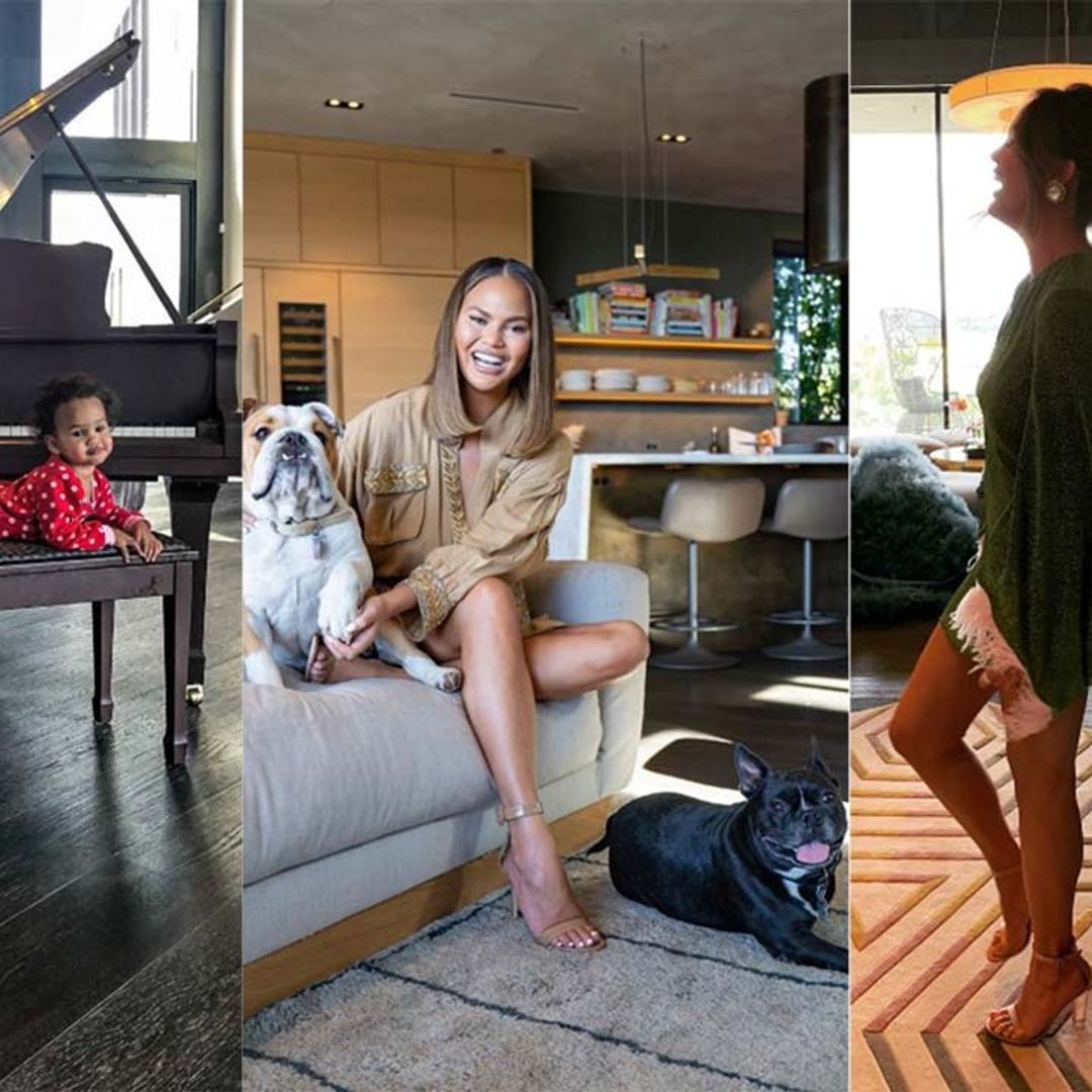 Chrissy Teigen and John Legend's jaw-dropping Beverly Hills mansion unveiled