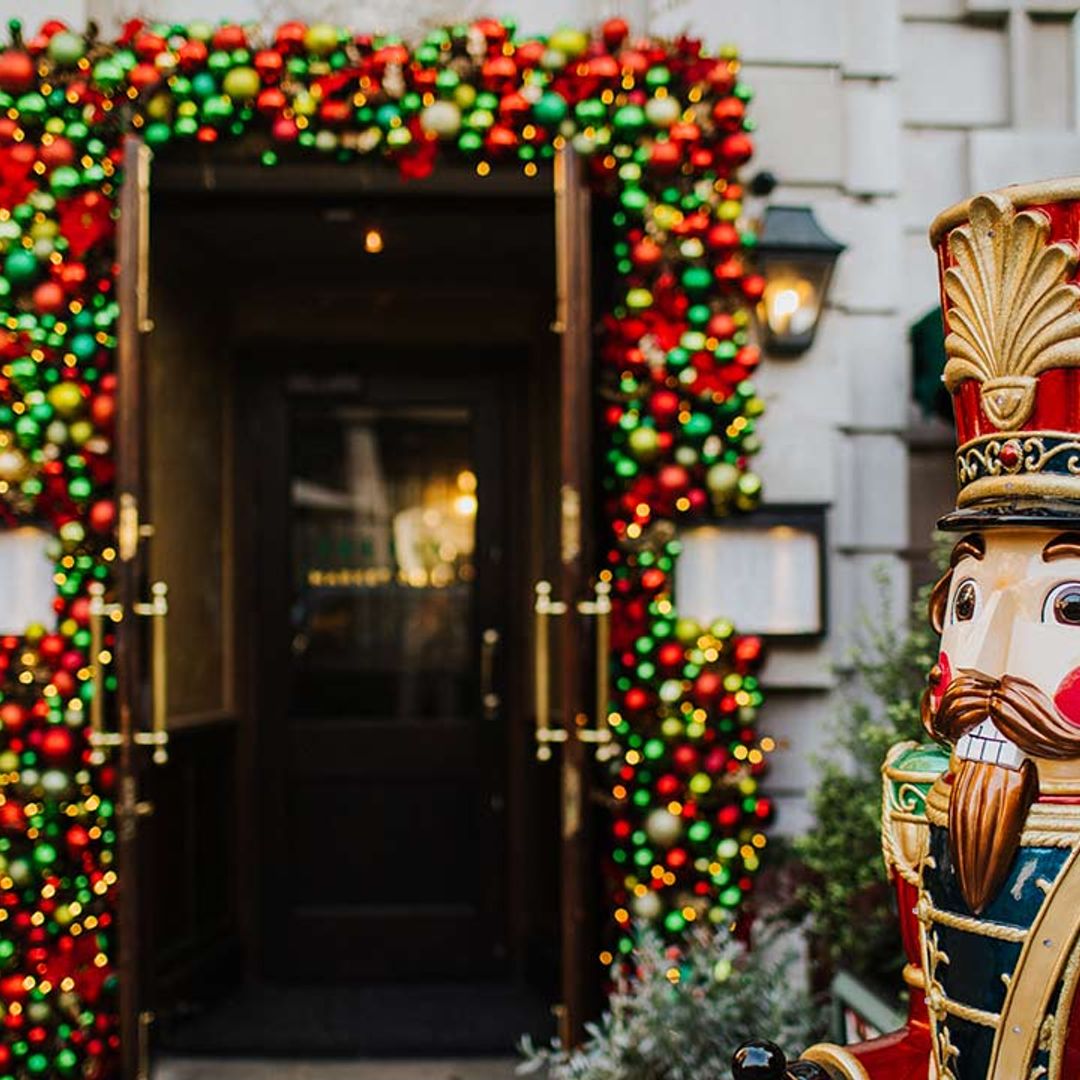 How to create a show-stopping Christmas doorway like Rochelle Humes and Kimberley Walsh