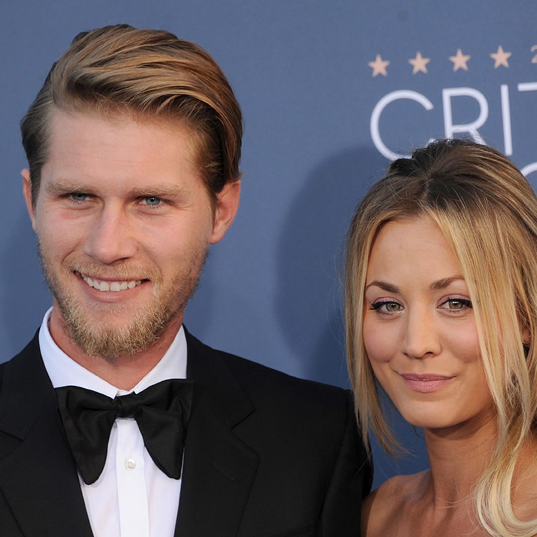 Kaley Cuoco shows support for husband Karl Cook following shock split