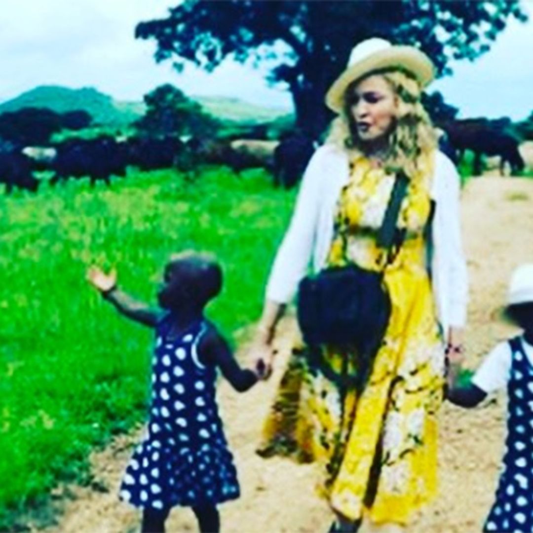 Madonna shares sweet photo of adopted twins in matching tracksuits
