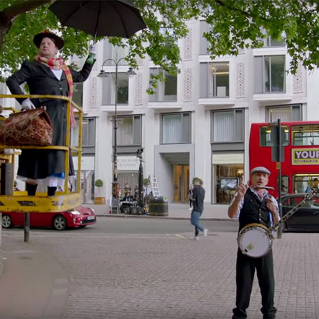 James Corden performs Mary Poppins at zebra crossing in London – watch the hilarious video!