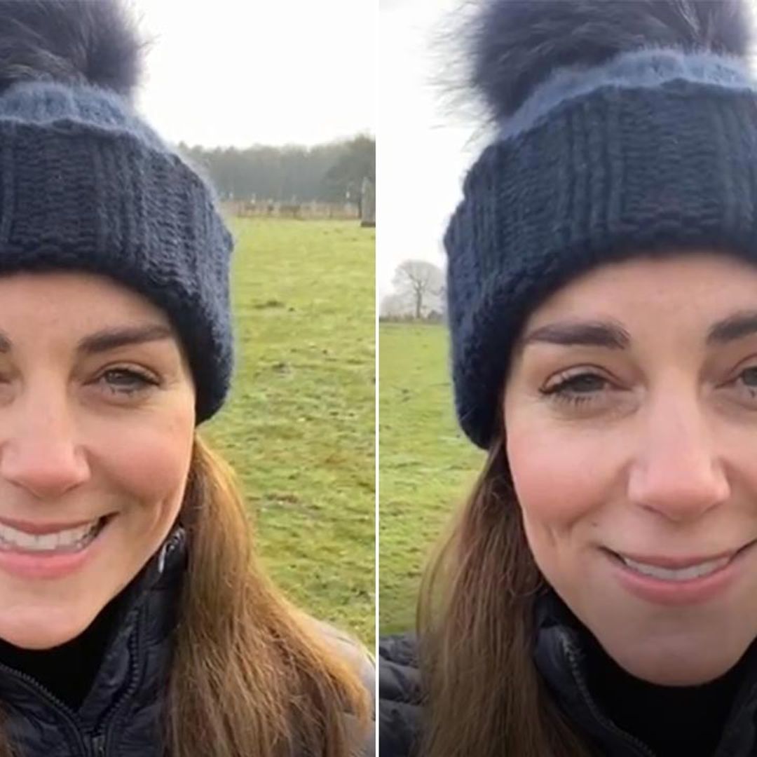 Kate Middleton uses selfie mode to share most personal video message yet