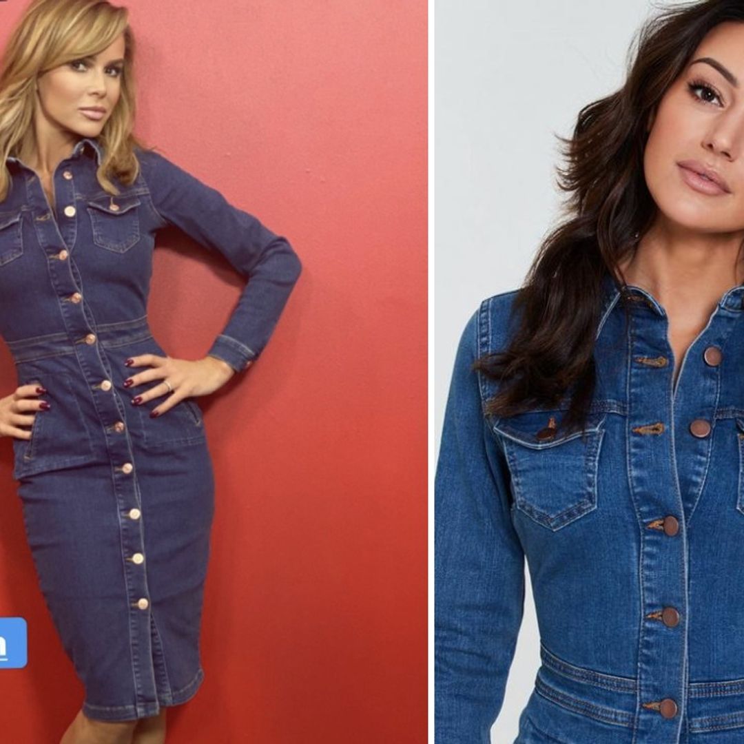 Amanda Holden wows in denim dress from Michelle Keegan's Very collection - and it's currently in the sale