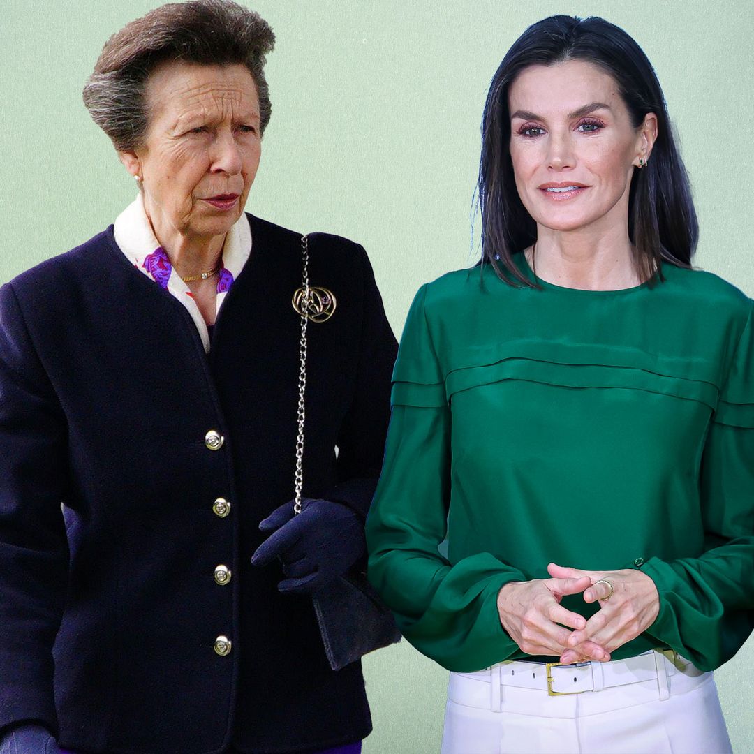 Royal Style Watch: from Queen Letizia's low-rise trousers to Princess Anne's bold blue
