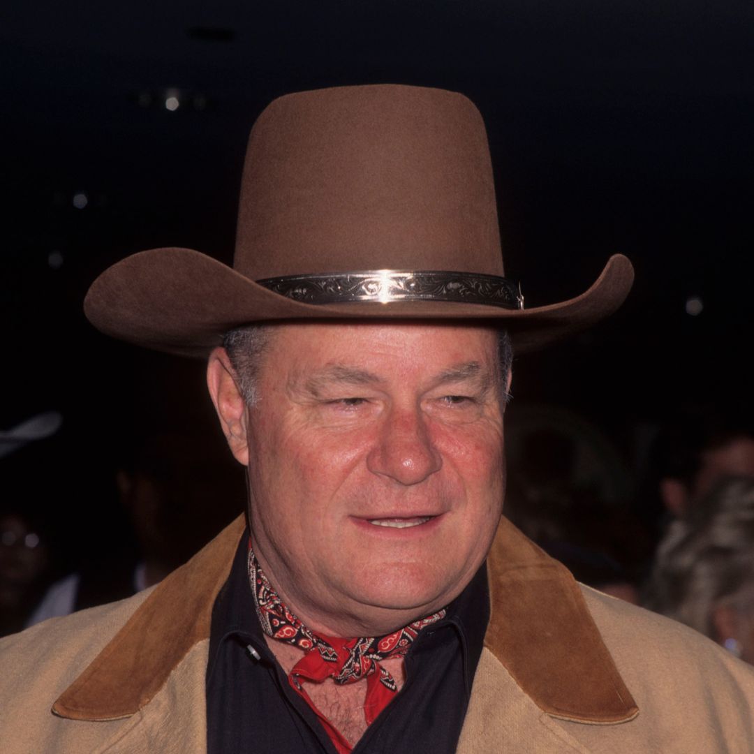 Actor Michael Wayne and wife attend 14th Annual Golden Boot Awards on August 17, 1996 at the Century Plaza Hotel in Century City, California.