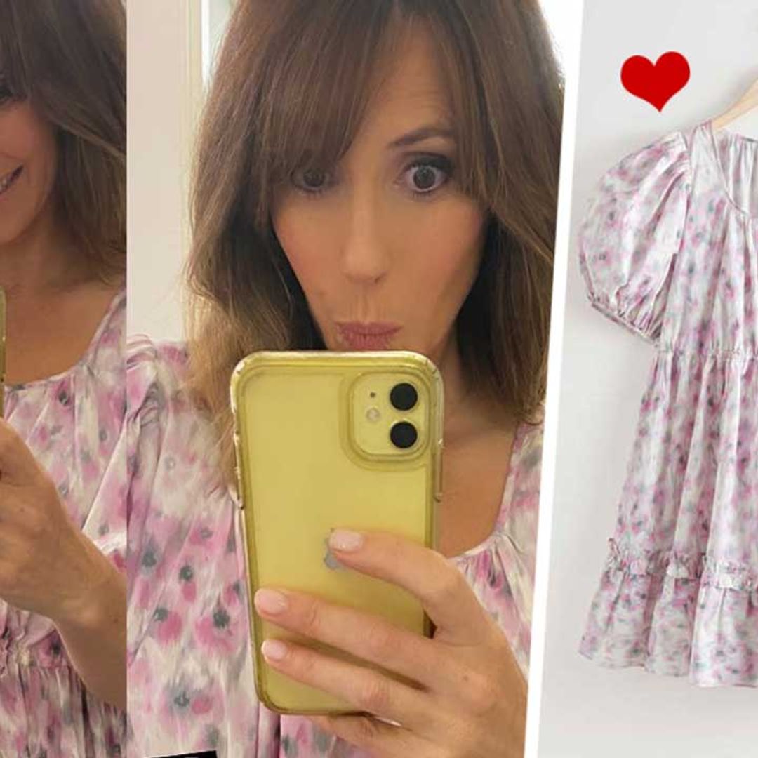 Pregnant Alex Jones looks radiant in ruffled mini dress  – and it's only £26!