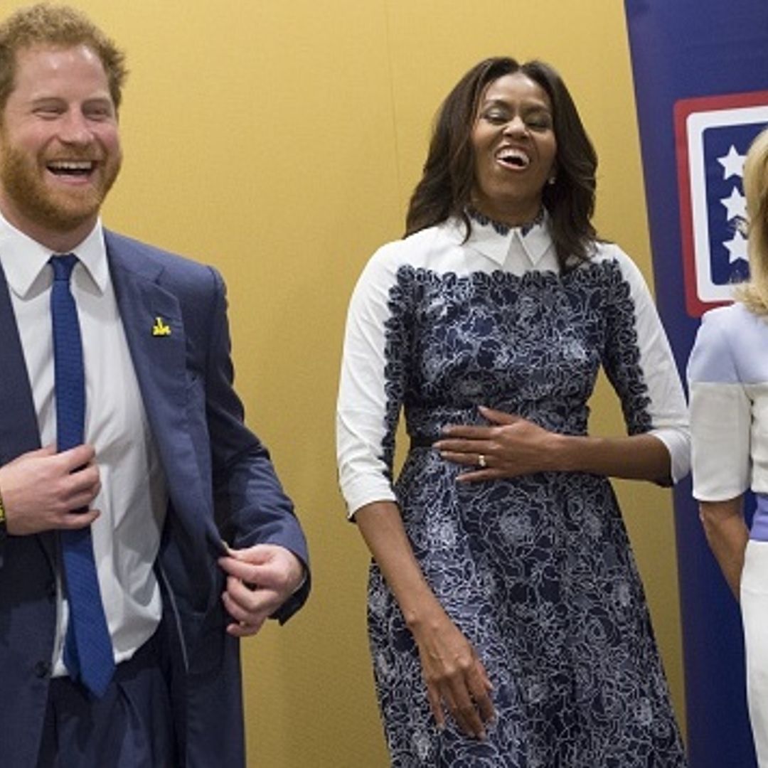 Prince Harry touches down in Washington D.C. for U.S. visit