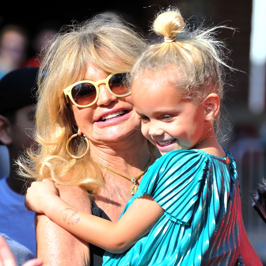 Goldie Hawn's lookalike granddaughter is so grown up in rare family photo