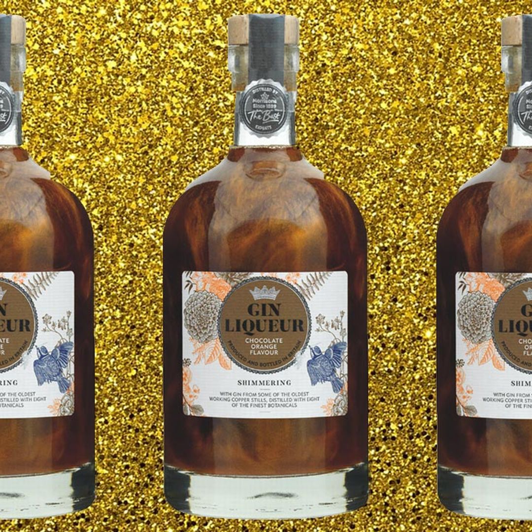 Morrisons has launched a glittery chocolate orange gin for Christmas and it's only £10