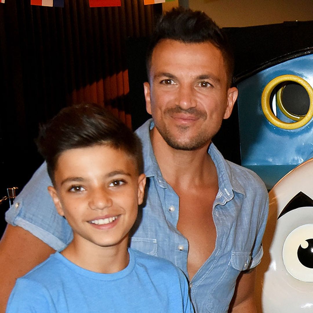 Peter Andre and son Junior look identical in gorgeous new picture