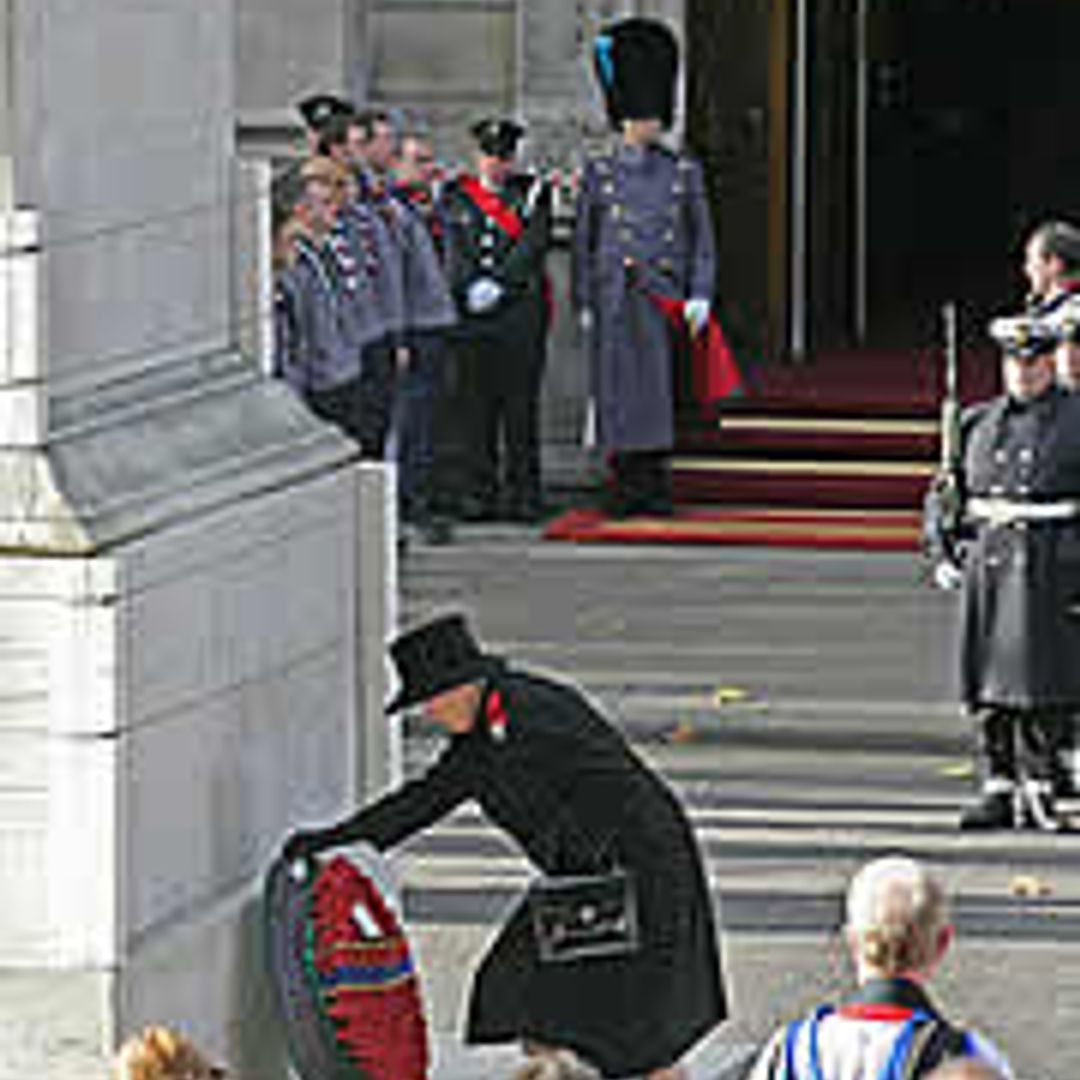 Camilla's first Remembrance Sunday