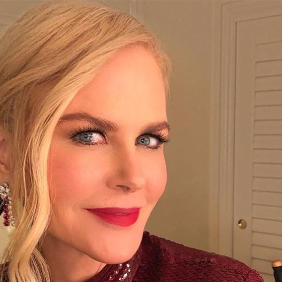 Nicole Kidman looks unrecognisable in throwback photo as she reveals natural hair