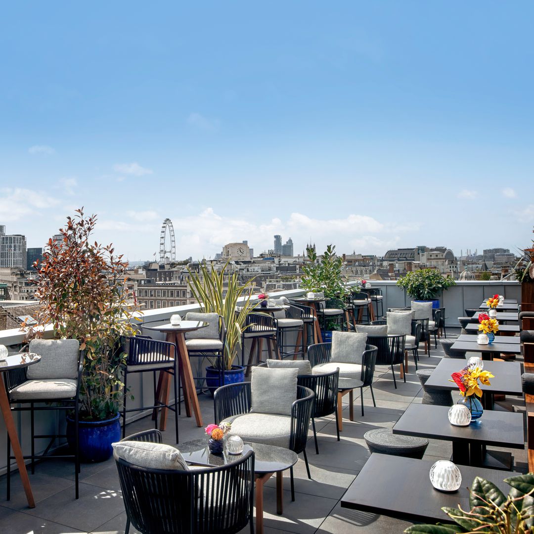 Hotel AMANO: The central London boutique hotel with a chic rooftop bar & bottomless brunch