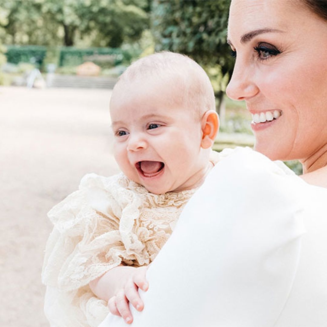 Prince Louis stars in new christening photo and we can't get over his smile!