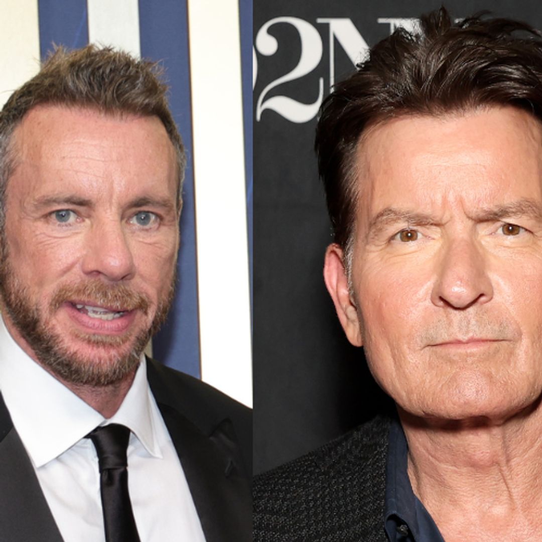 What incident happened between Charlie Sheen and Dax Shepard that spanned 20 years?