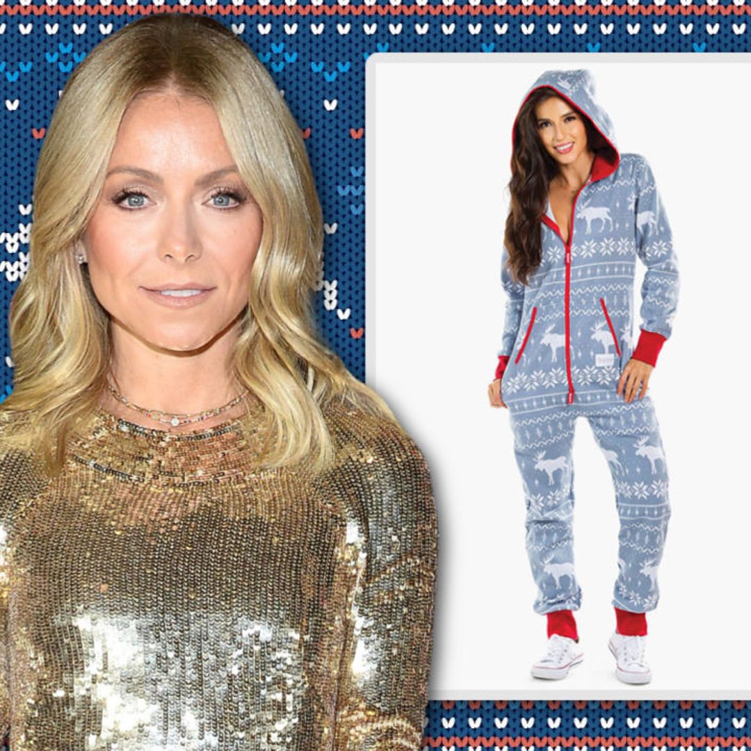 Kelly Ripa's cozy Christmas PJs are 30% off - and they're SO perfect for the holidays