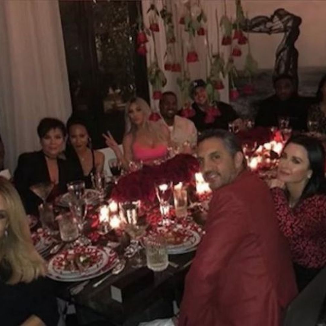 You have to see how the Kardashians celebrated Valentine's Day