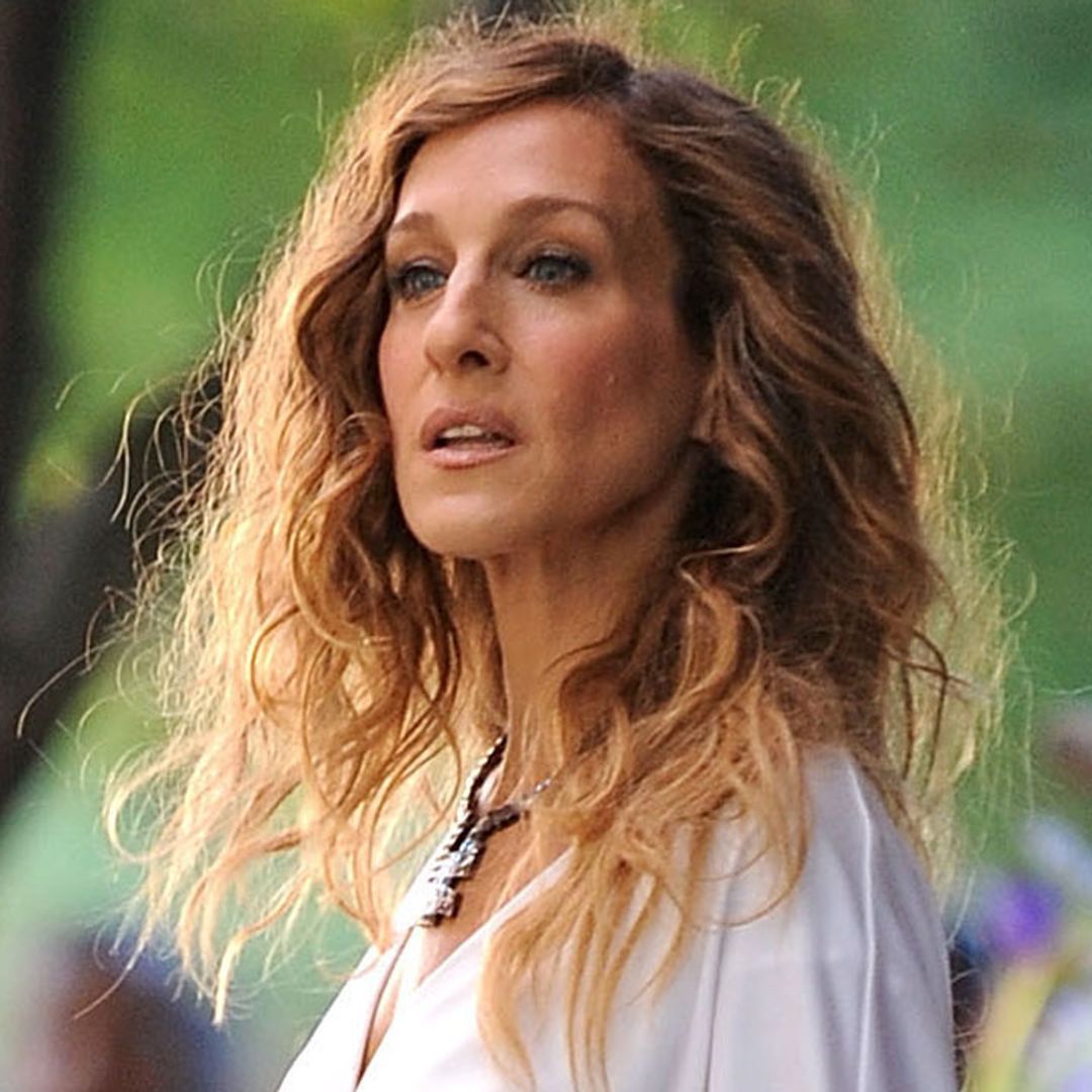 Sarah Jessica Parker just stepped out in a wedding dress – and wow